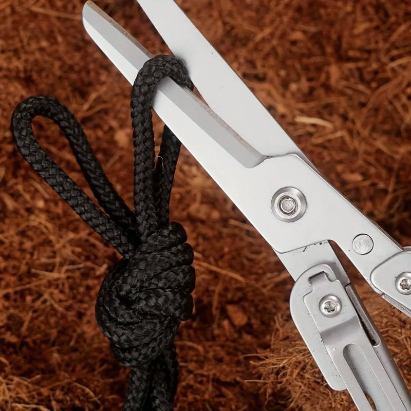 Fishing Kit Compact - Portable Multifunctional Folding Scissors, Stainless Steel