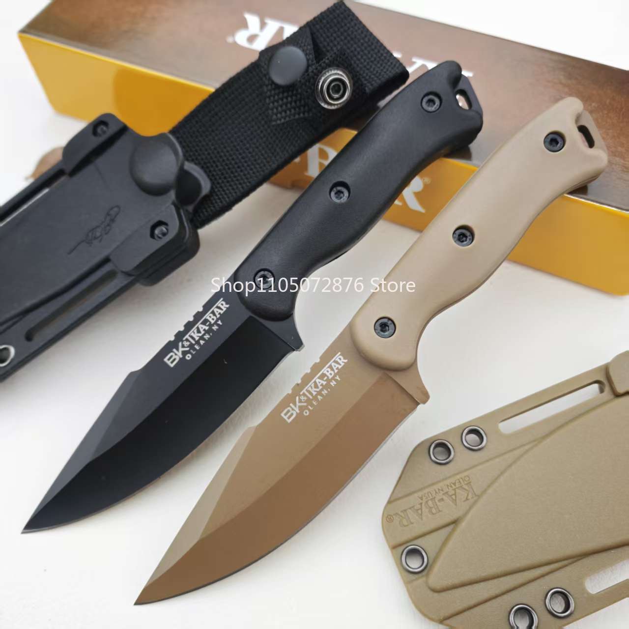 Bushcraft Knife Fixed - BK18 Outdoor Fixed Blade Utility Knife