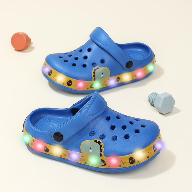 Sos Light Strobe - Summer Children Hole Sandals LED Lighted