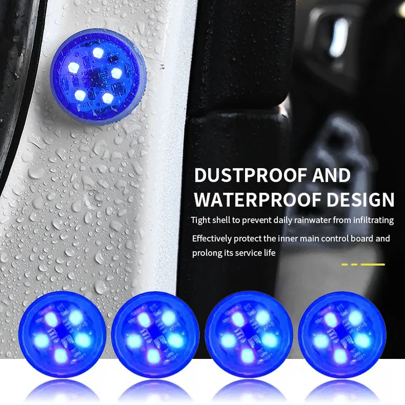 2/6Pcs Car Opening Door Safety - Sos Light Strobe recension och pris