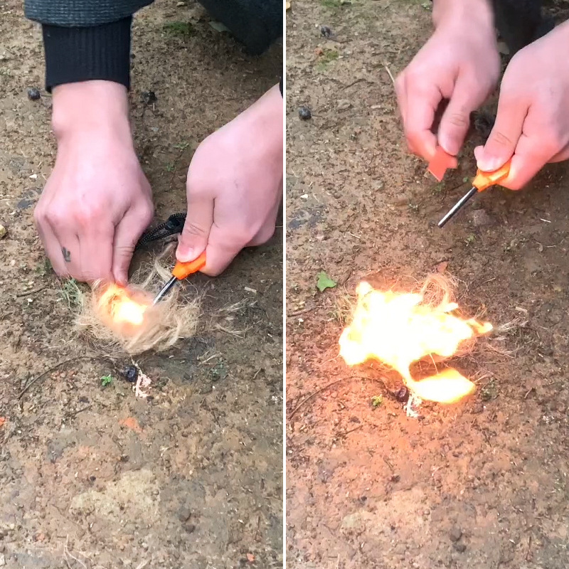 Outdoor Survival Flint Fire St - Magnesium Fire Starter recension och pris