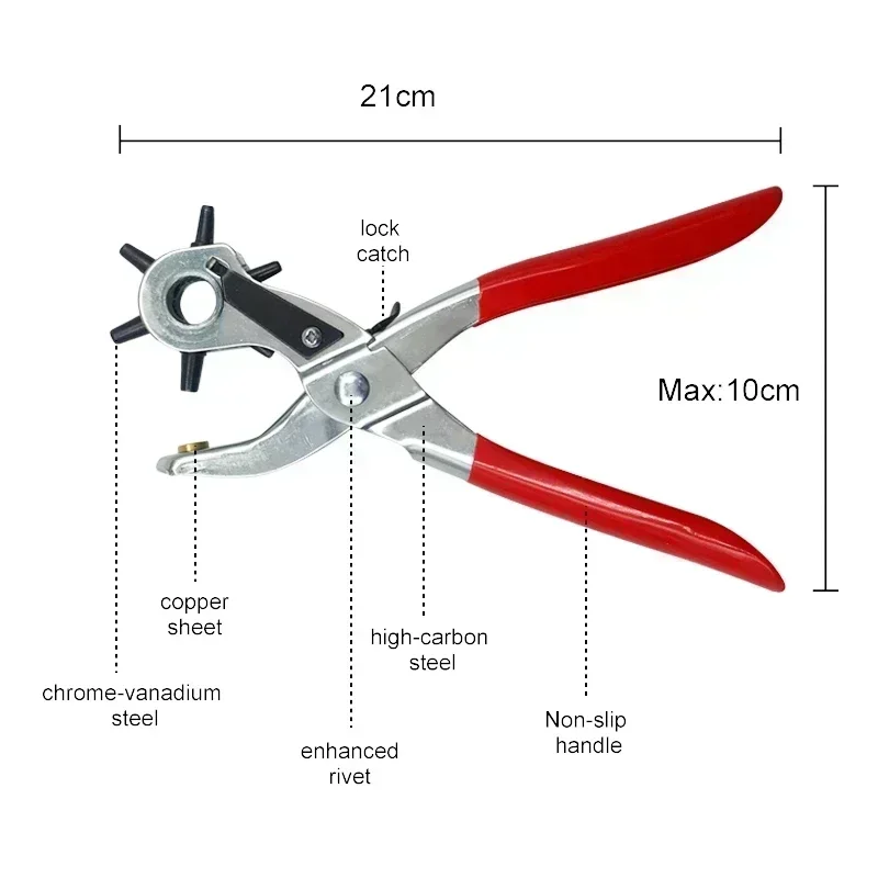 Multi Functional Leather Punch - Multi Tool Plier recension och pris