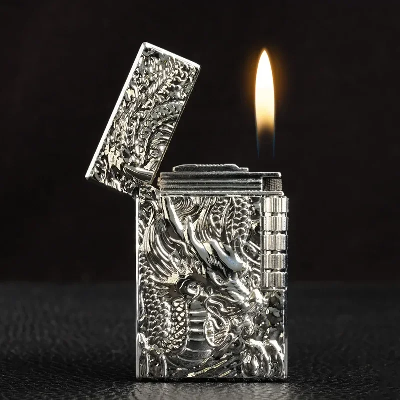 Dragon Gas Lighter Grinding Je - Fire Starting Kit recension och pris