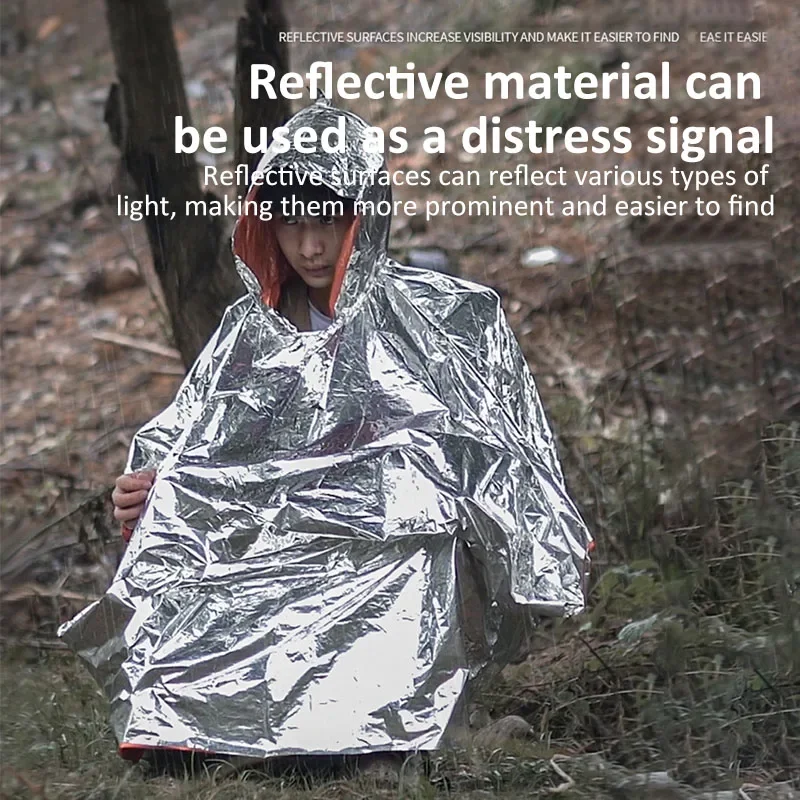 Emergency Raincoat Poncho Hood - Emergency Poncho Rain recension och pris