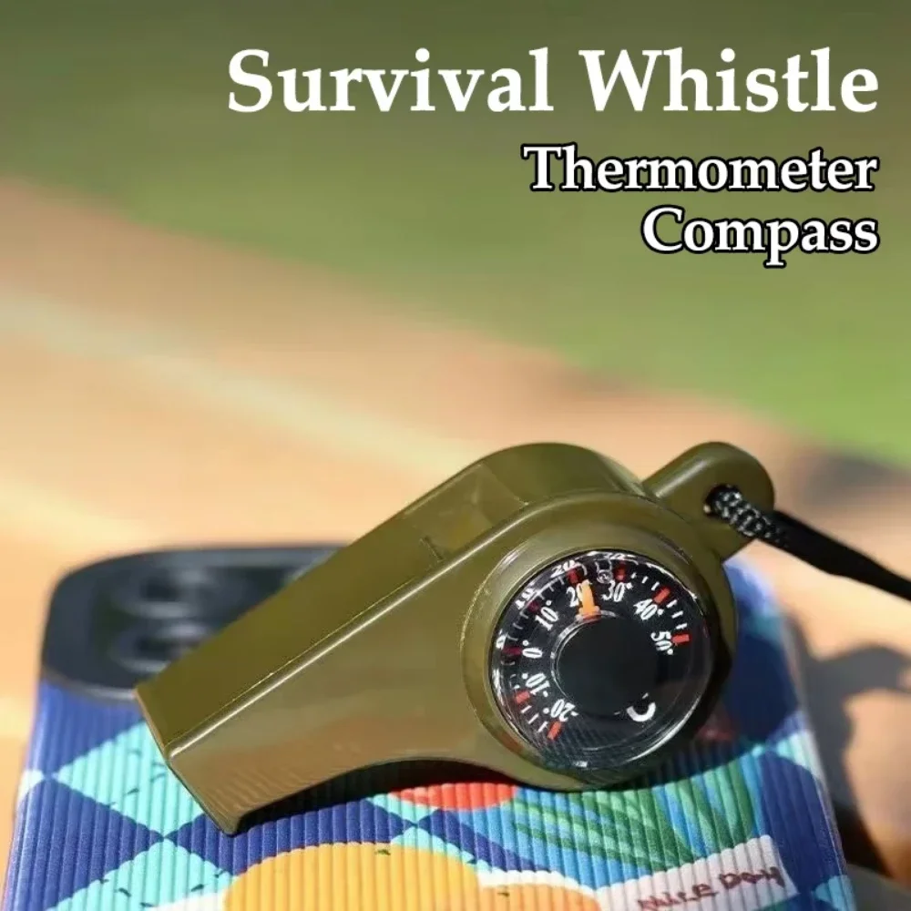 3in1 Outdoor Emergency Whistle - Fire Starting Kit recension och pris