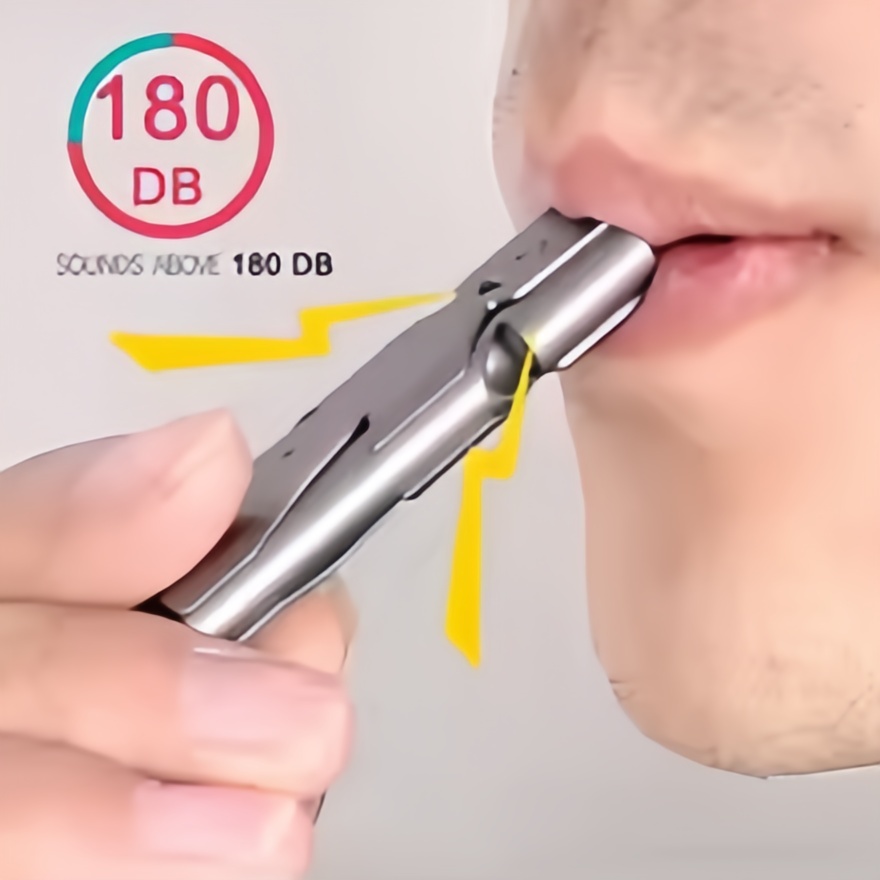 Survival Whistle Keychain–High - Emergency Whistle Loud recension och pris