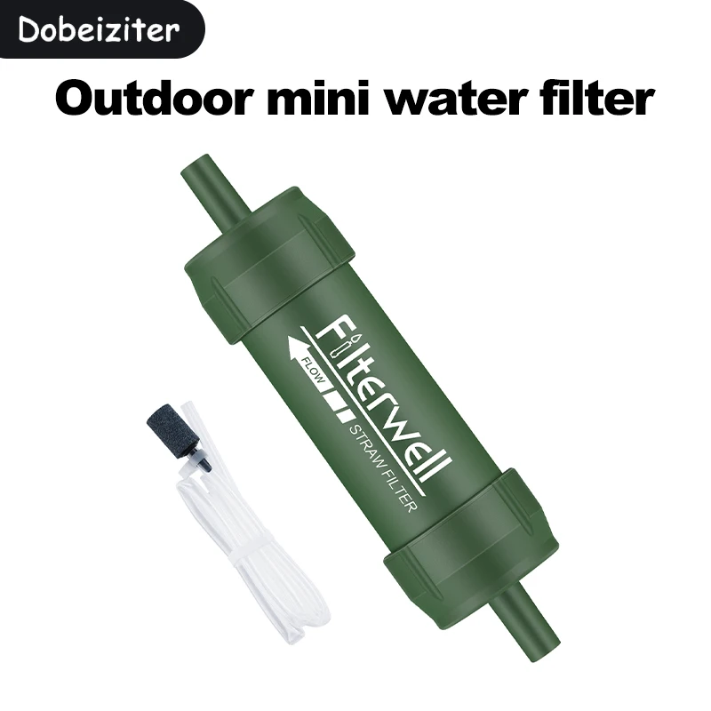 Mini Water Filter Straw Portab - Water Purification Straw recension och pris