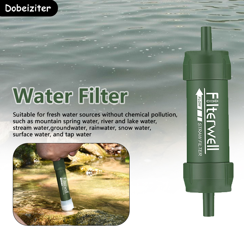 Mini Water Filter Straw Portab - Water Purification Straw recension och pris