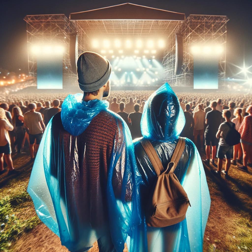 5Pcs Disposable Rain Ponchos f - Emergency Poncho Rain recension och pris