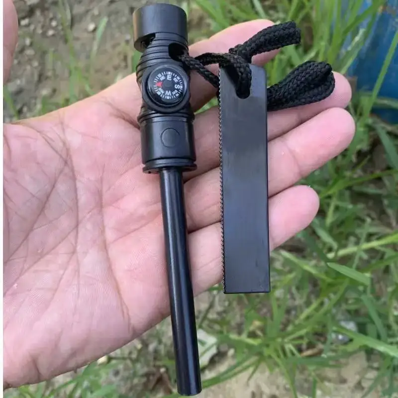 Multifunctional Long Tactical  - Magnesium Fire Starter recension och pris
