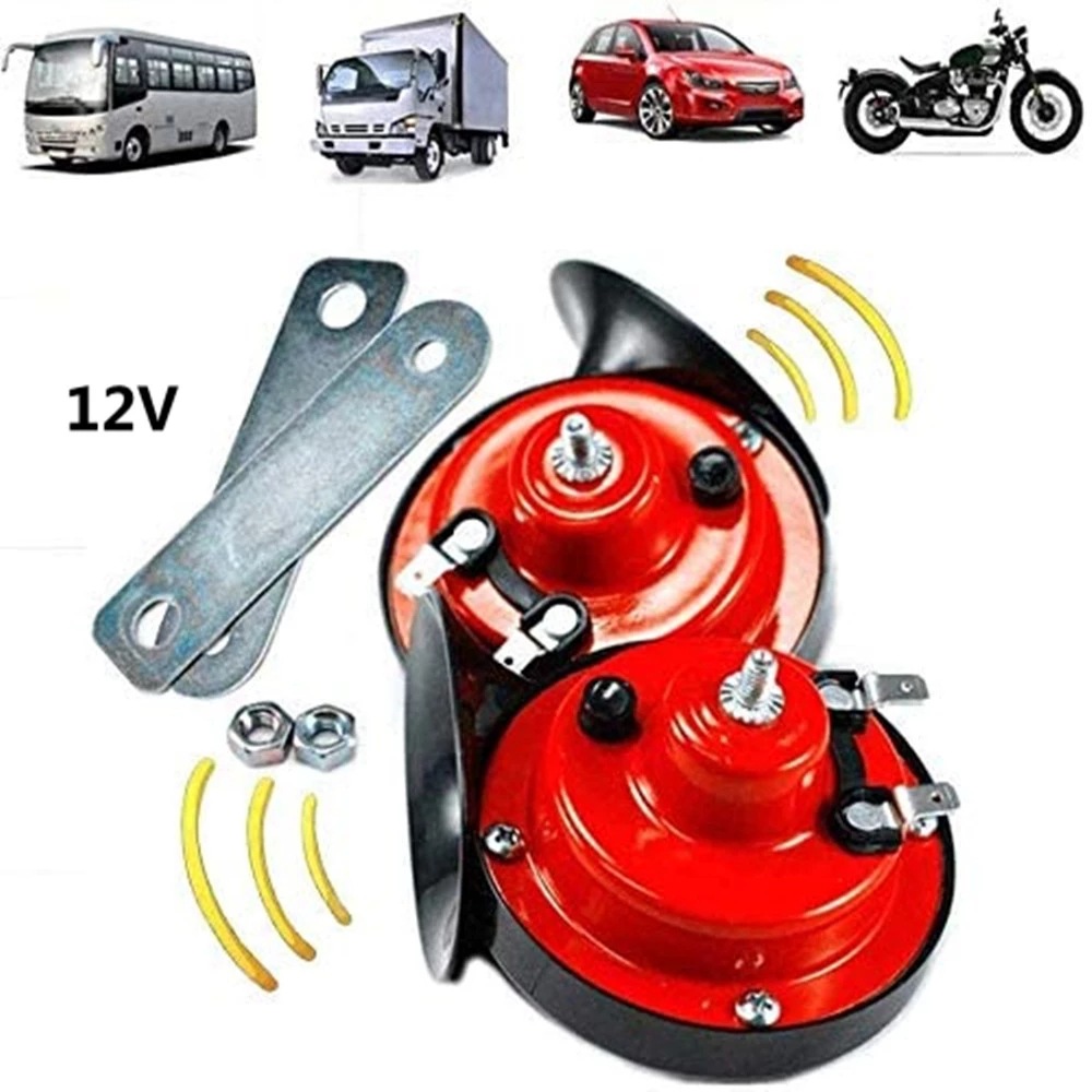 12V Super Loud Car 300DB Dual  - Emergency Whistle Loud recension och pris