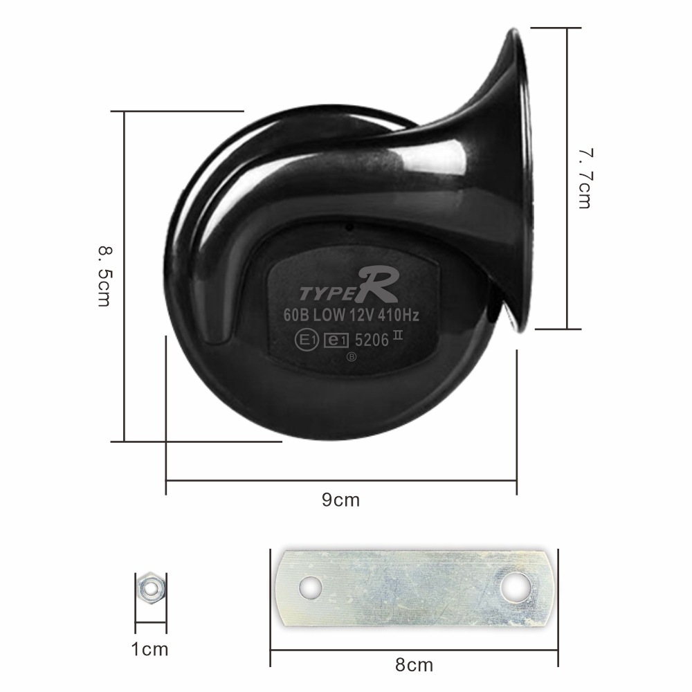 12V Super Loud Car 300DB Dual  - Emergency Whistle Loud recension och pris