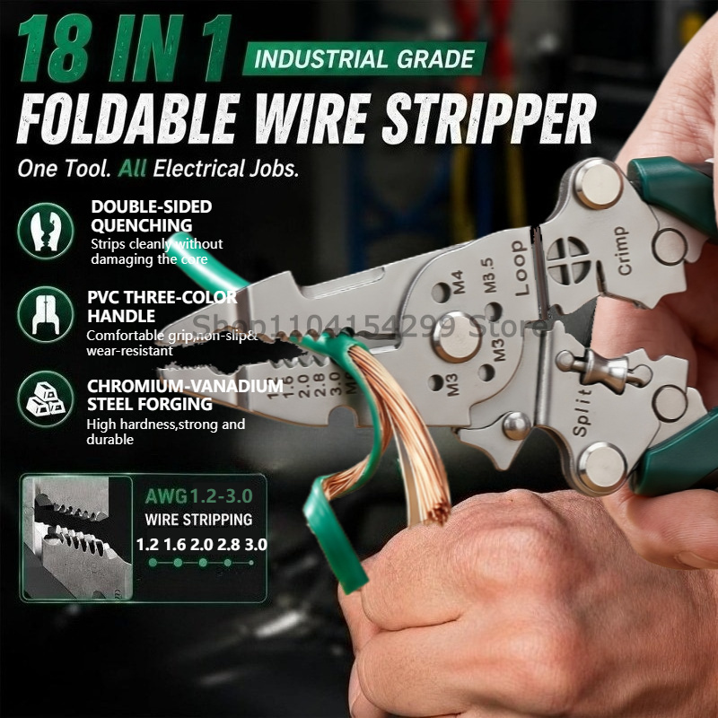 Multifunctional Copper Strippe - Multi Tool Plier recension och pris
