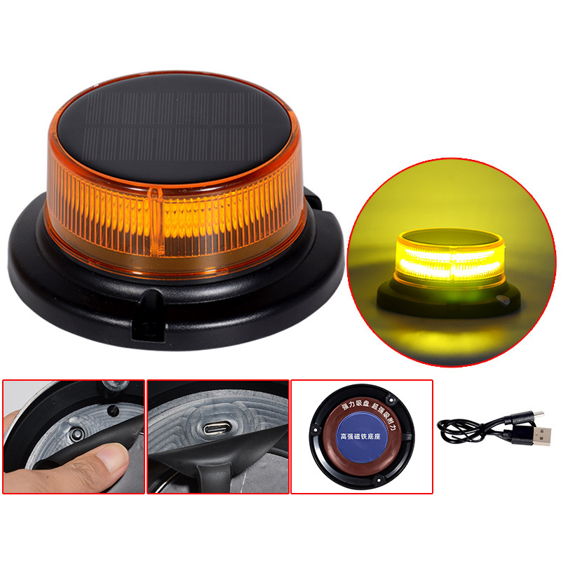 Car Solar Rechargeable LED Eme - Sos Light Strobe recension och pris