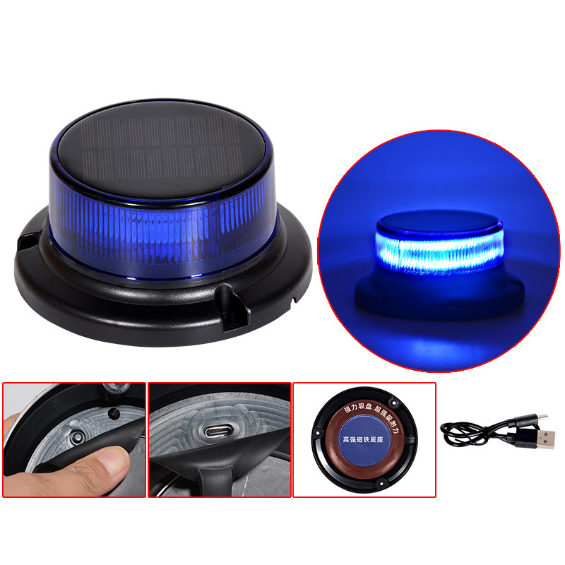 Car Solar Rechargeable LED Eme - Sos Light Strobe recension och pris