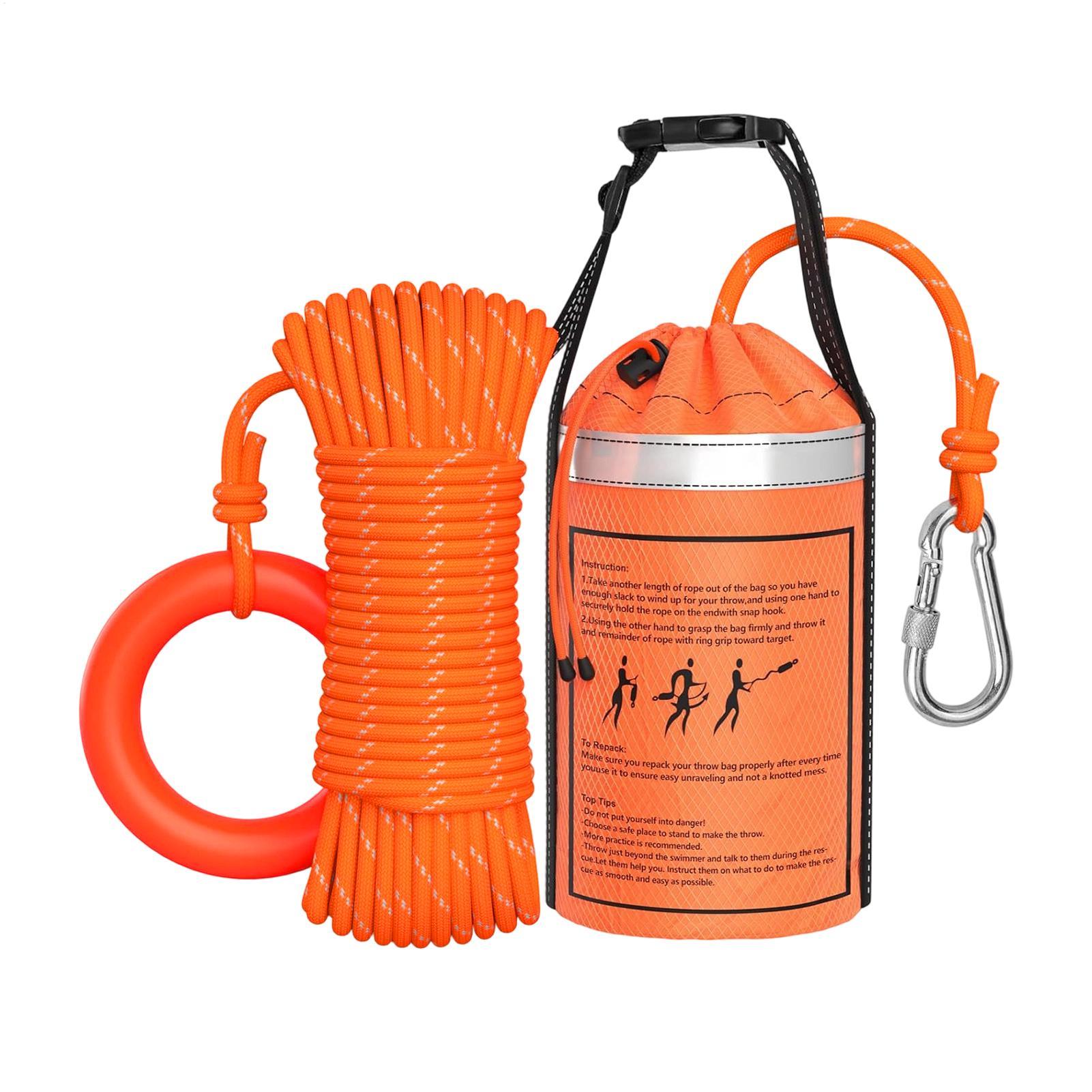 Water Rescue Throw Bag With Ro - Rescue Rope Throw recension och pris