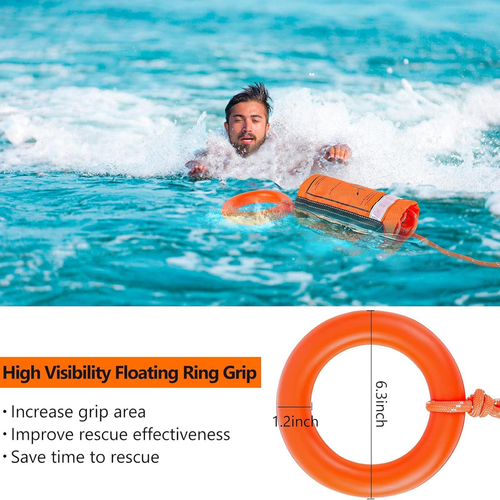 Water Rescue Throw Bag With Ro - Rescue Rope Throw recension och pris