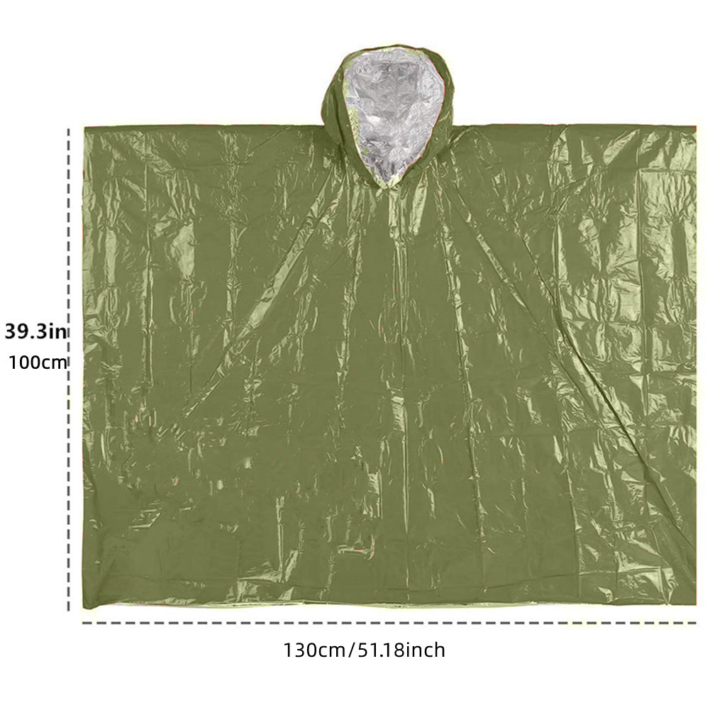 Emergency Survival Thermal Rai - Survival Blanket Reflective recension och pris