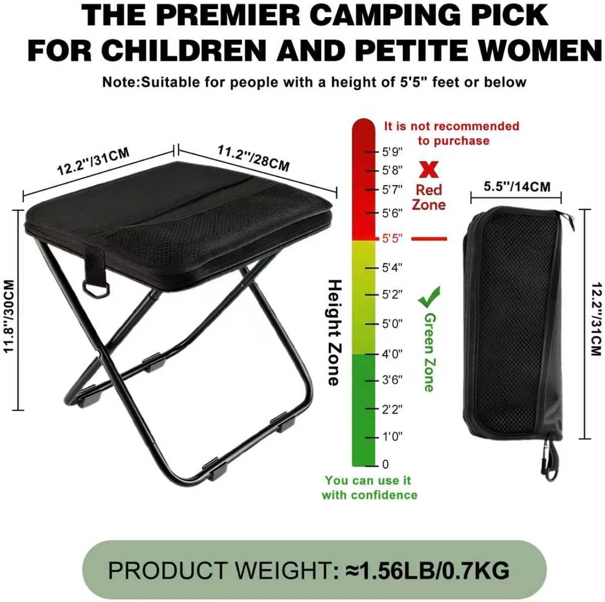 GMOX Camping Stool Portable Ch - Fishing Kit Compact recension och pris