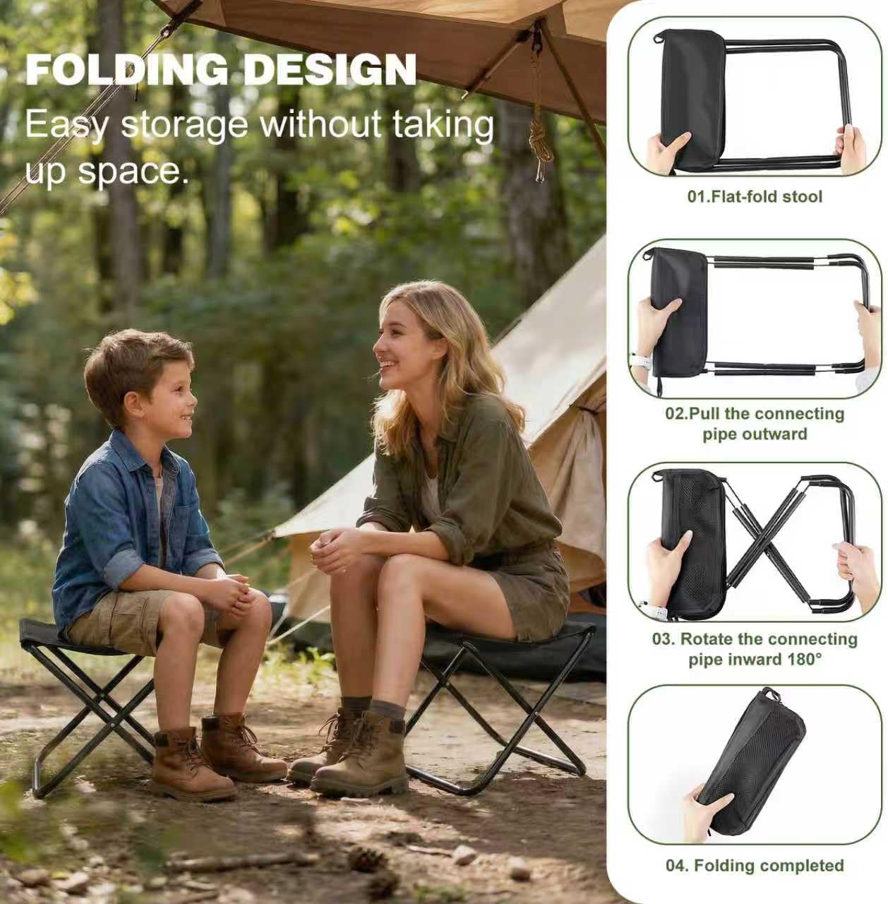 GMOX Camping Stool Portable Ch - Fishing Kit Compact recension och pris