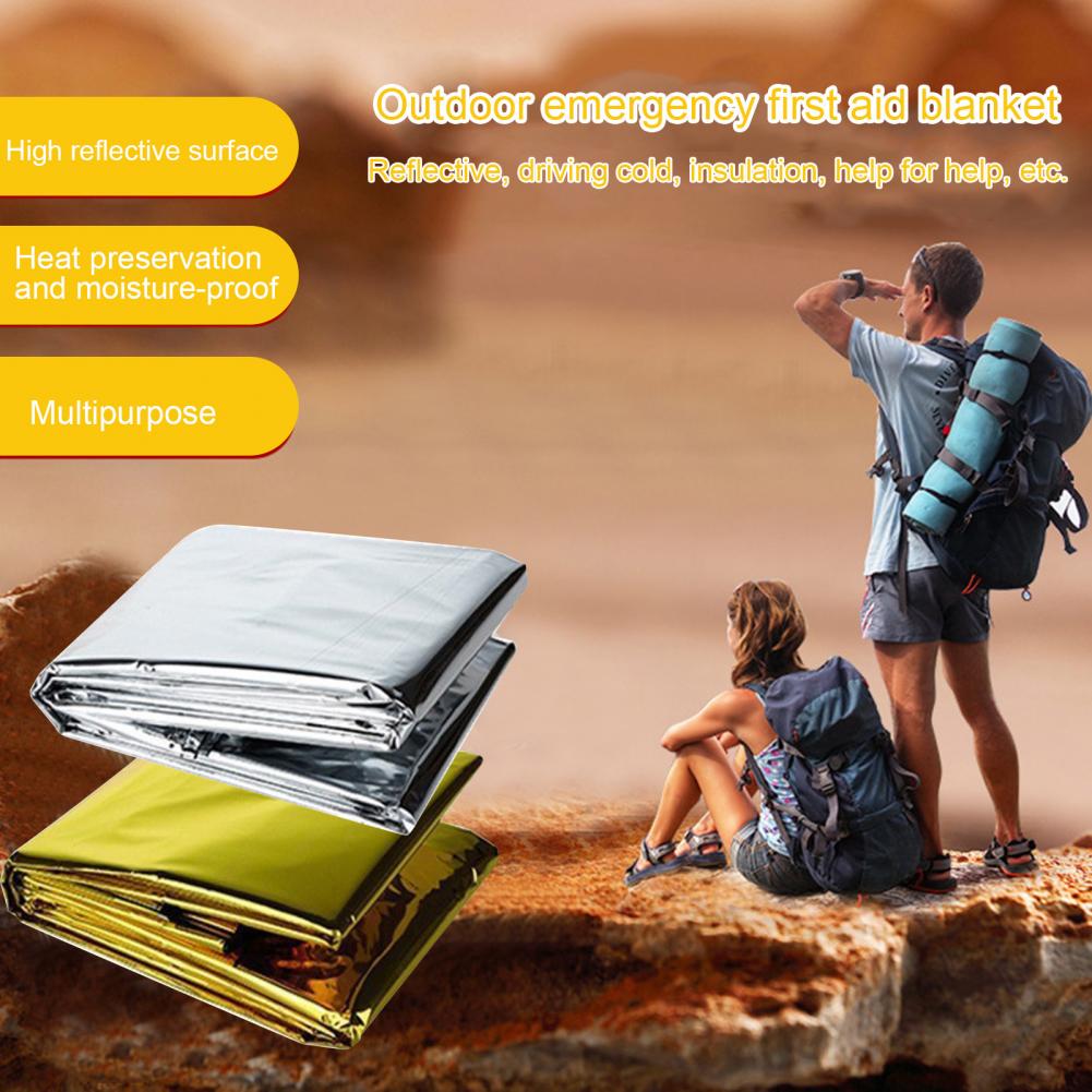 Emergency Thermal Blanket Port - Survival Blanket Reflective recension och pris