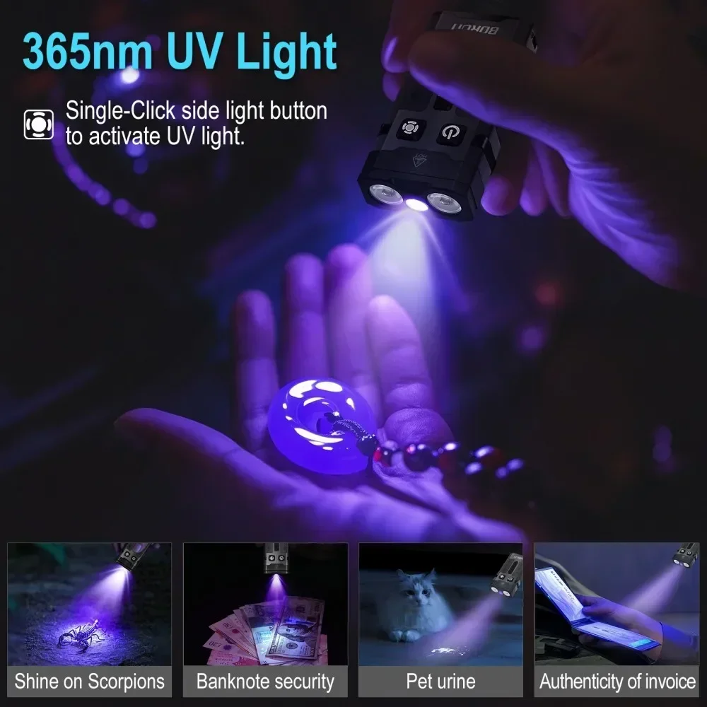 BORUiT EV20 1100LM EDC UV Keyc - Fishing Kit Compact recension och pris