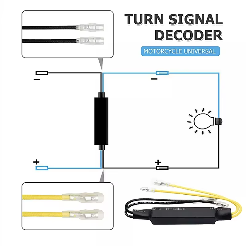 12V 21W Motorcycle Decoder Tur - Sos Light Strobe recension och pris