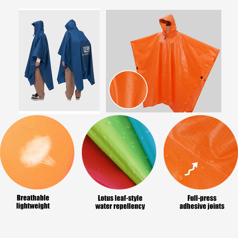 3-in-1 Multi-Functional Lightw - Emergency Poncho Rain recension och pris