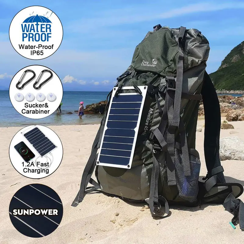 30W Foldable Solar Charger 5V  - Solar Emergency Charger recension och pris