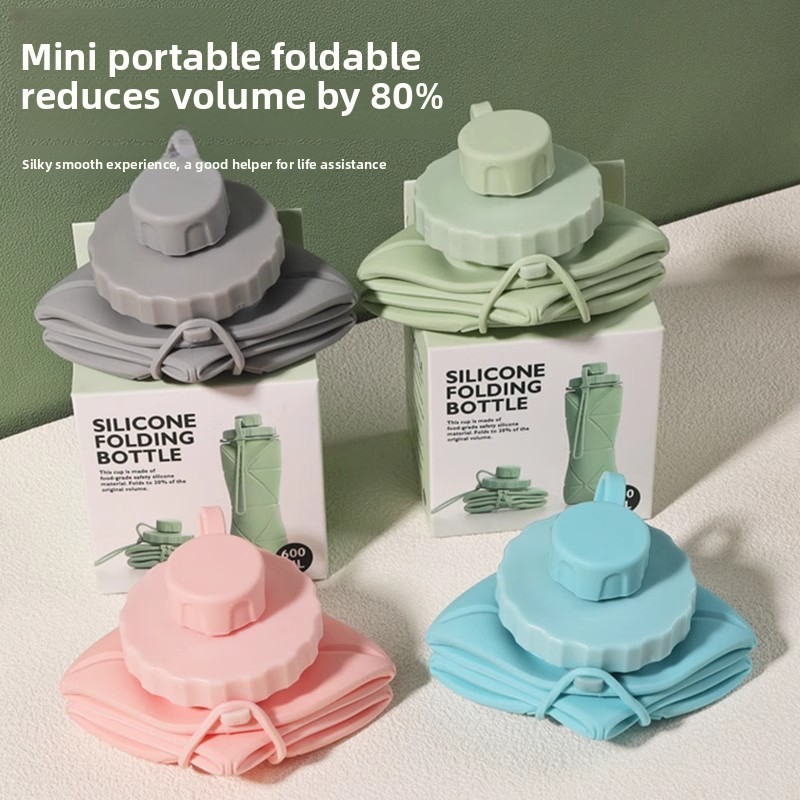 Silicone Foldable Water Cup, R - Water Bag Collapsible recension och pris
