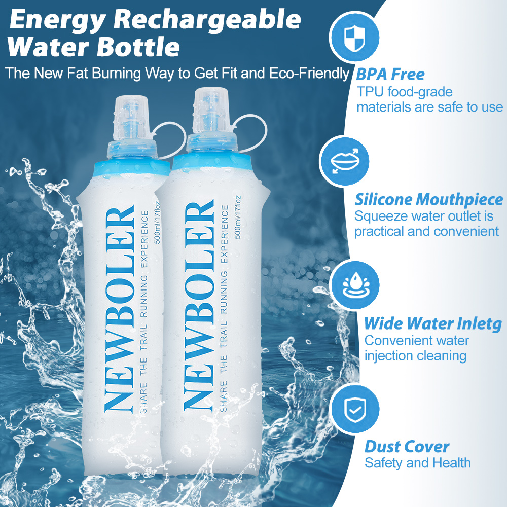 150/250/300/500/750ml Outdoor  - Water Bag Collapsible recension och pris