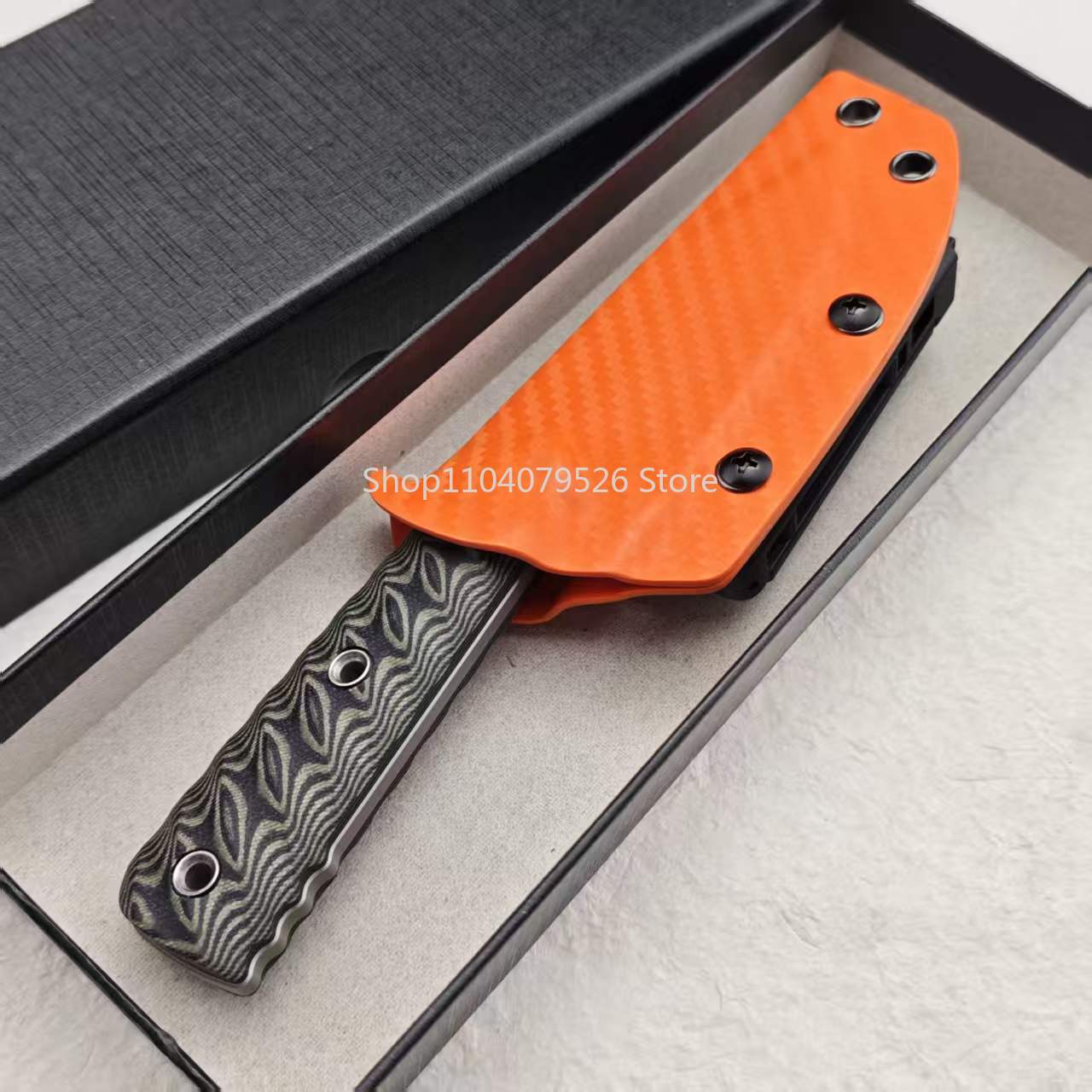 RMJ Fixed Blade EDC Knife Comp - Bushcraft Knife Fixed recension och pris