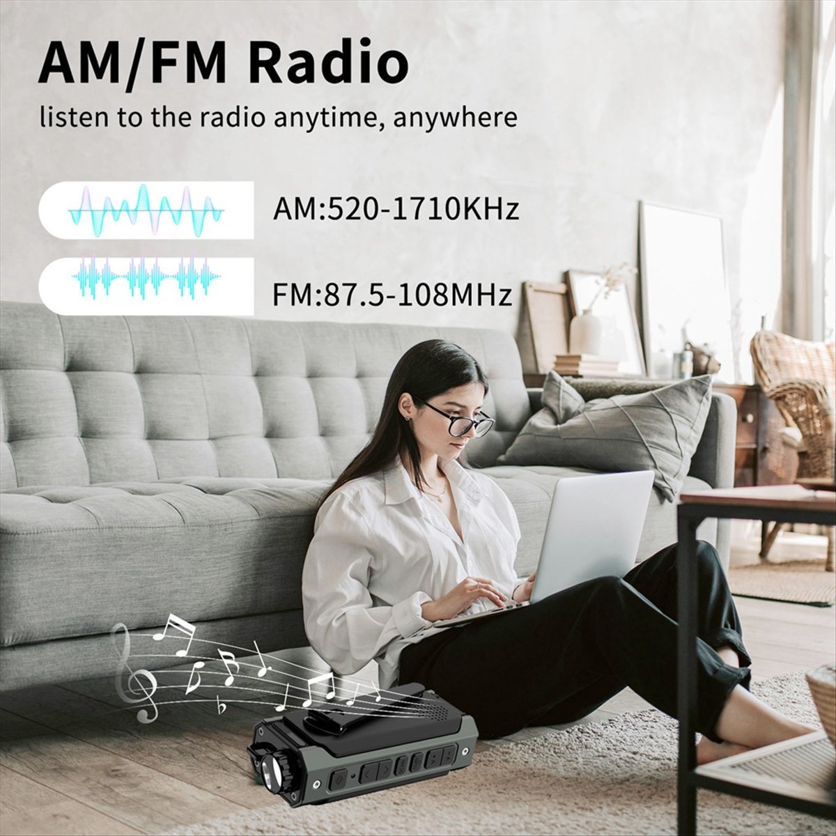 A26Z Portable Solar Radio, Eme - Solar Emergency Charger recension och pris