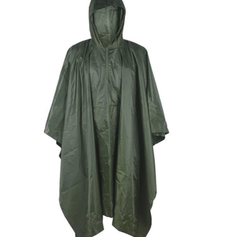 PVC/PU Camouflage Tactical Rai - Emergency Poncho Rain recension och pris