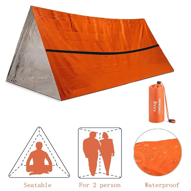 2 Person Emergency Survival Sh - Bivy Bag Emergency recension och pris