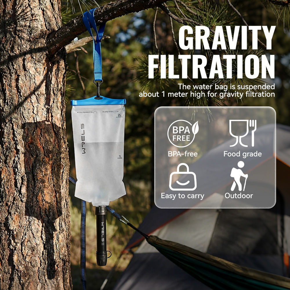 WRELS Outdoor Water Purifier P - Water Purification Straw recension och pris