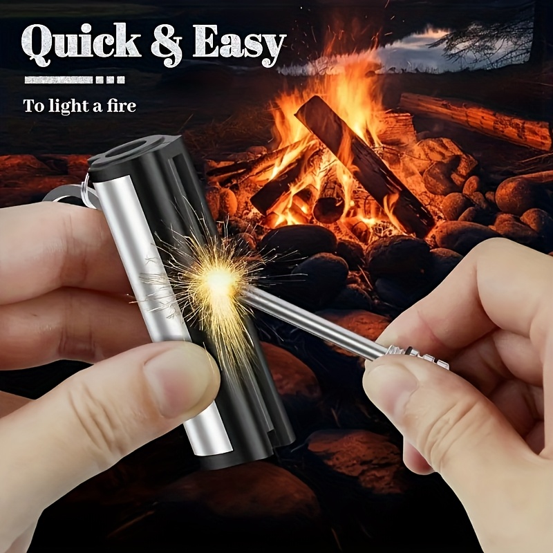 1-5 pack match lighter, flint  - Fire Starting Kit recension och pris