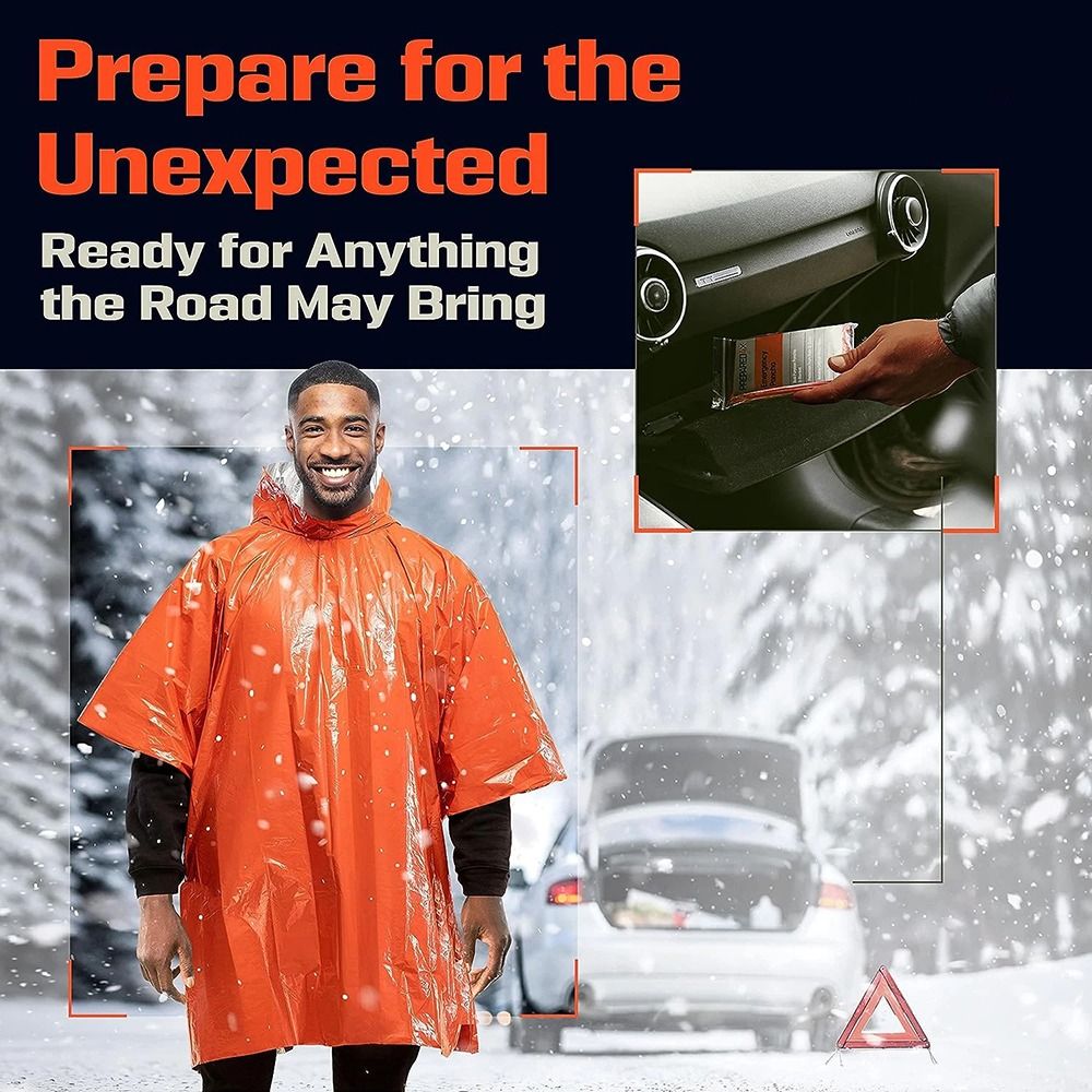 1Pcs Hiking Travel Tent Rainwe - Emergency Poncho Rain recension och pris
