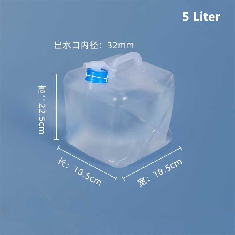 1Pc 5L Plastic Empty Collapsib - Water Bag Collapsible recension och pris