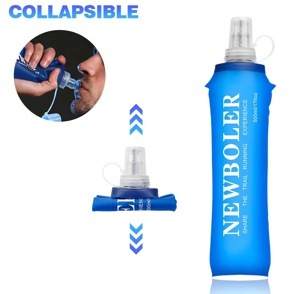NEWBOLER 250ml 500ml Water Bot - Water Bag Collapsible recension och pris