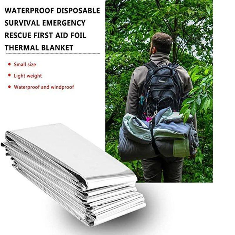 Emergent Blanket Mylar Thermal - Emergency Mylar Tent recension och pris