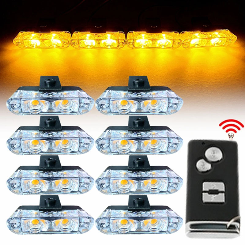 2 LED car clip signal lights,  - Sos Light Strobe recension och pris