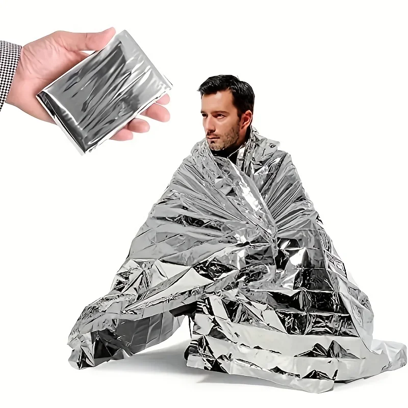 1pcs Outdoor survival portable - Survival Blanket Reflective recension och pris