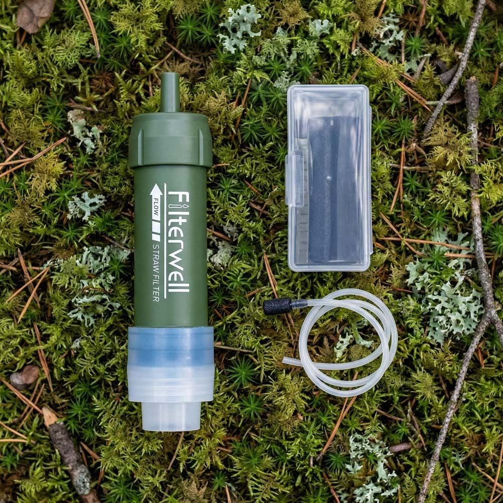 Mini Mini Water Filter Straw P - Water Purification Straw recension och pris