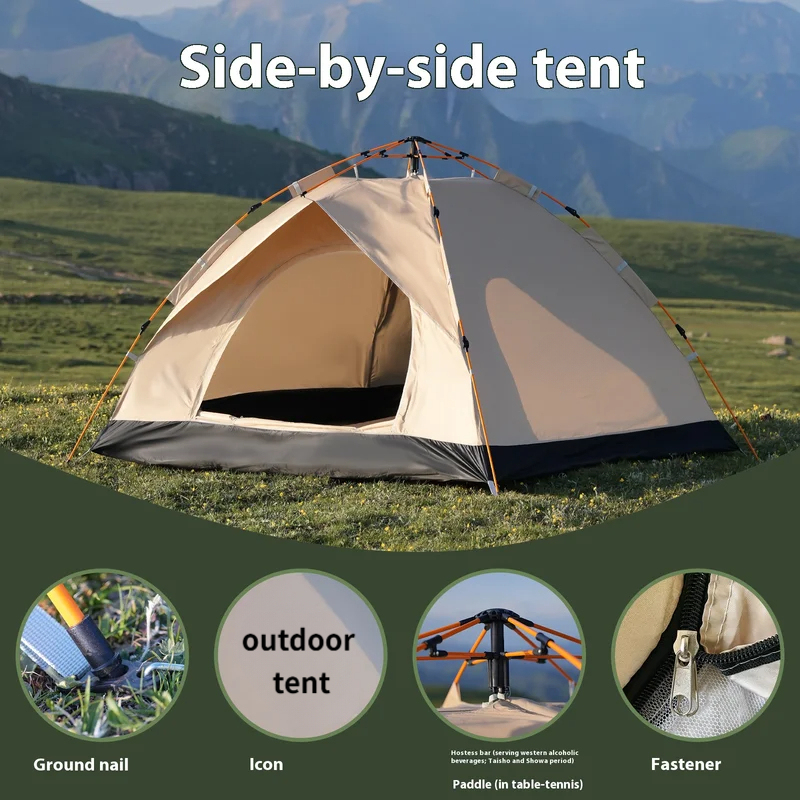 Portable Camping Tent Self-dri - Emergency Mylar Tent recension och pris