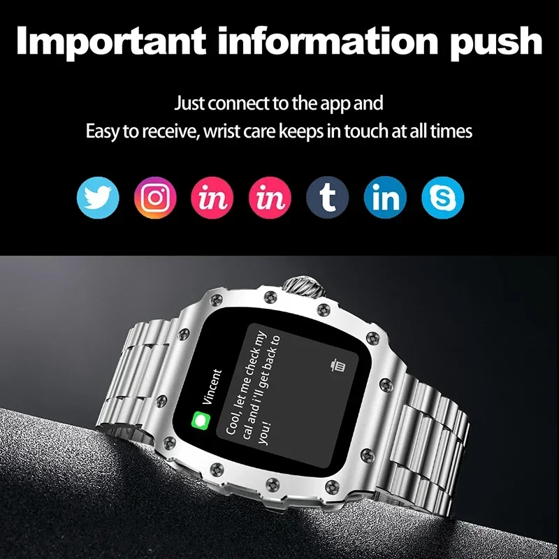 New Trend Smart Watch 1.76 inc - Compass Lensatic recension och pris