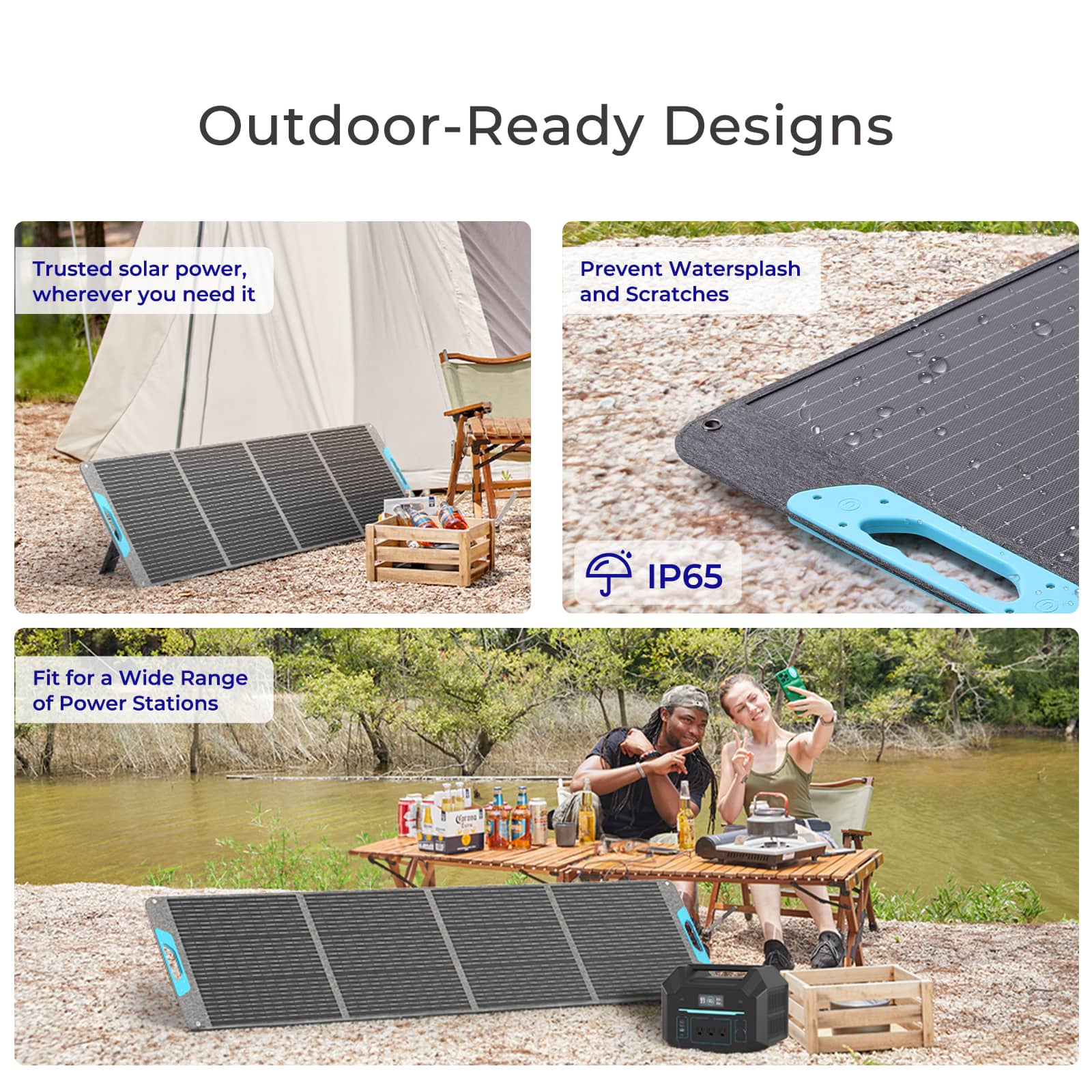 Renogy 200W Portable Solar Pan - Solar Emergency Charger recension och pris