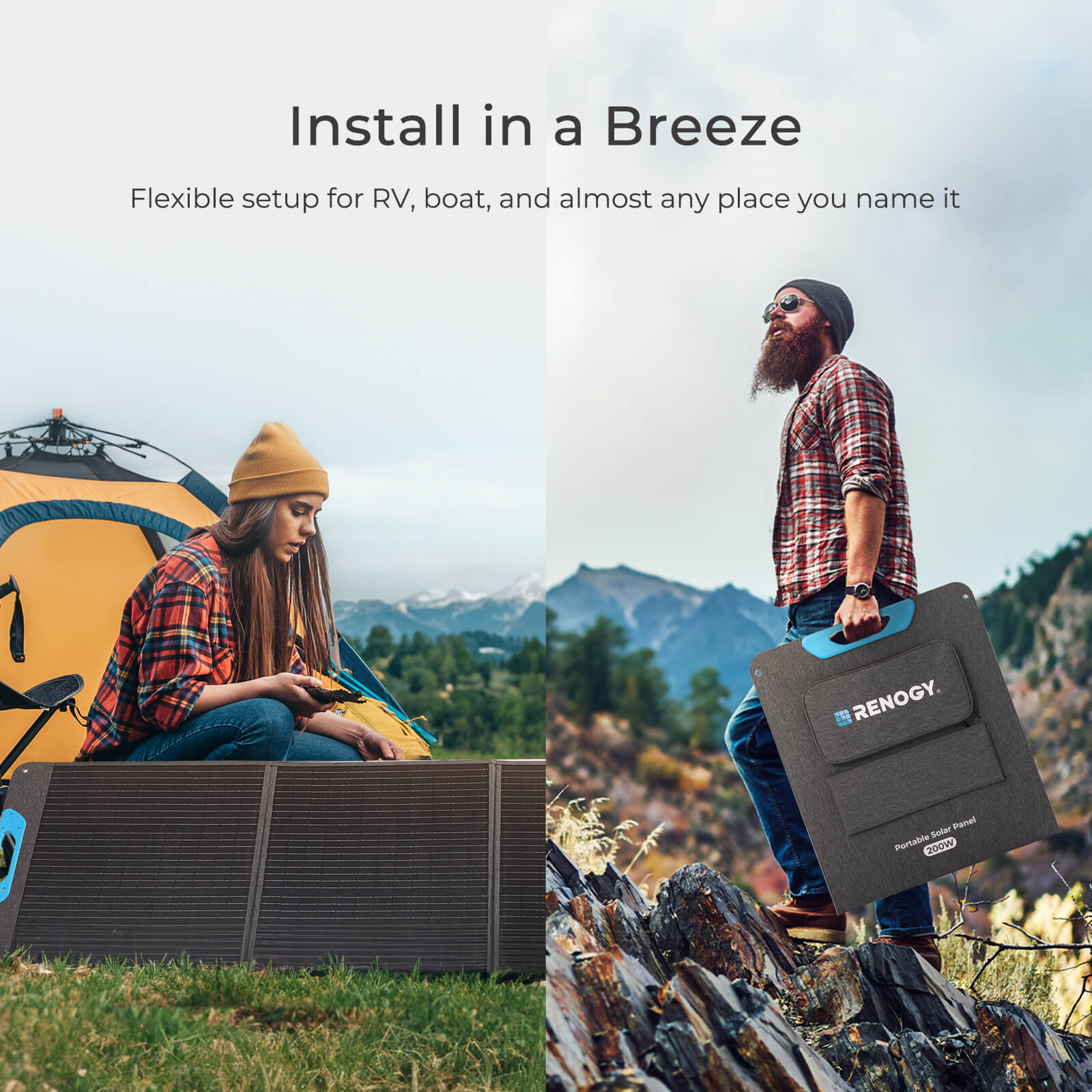 Renogy 200W Portable Solar Pan - Solar Emergency Charger recension och pris
