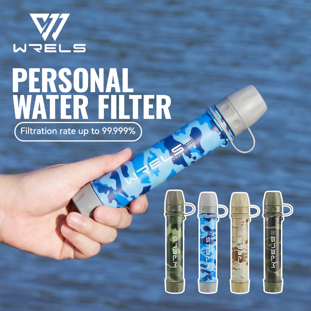 WRELS Camping Outdoor Water Pu - Water Purification Straw recension och pris