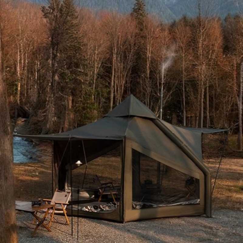 Family Tourist Inflatable Tent - Emergency Mylar Tent recension och pris
